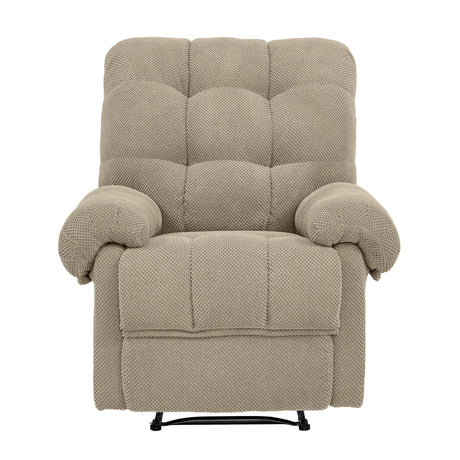 Manual Recliner, Padded Footrest