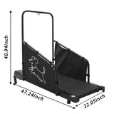 Dog Treadmill For Medium Dogs Running Machine With Non Slip Belt And Remote Control - Black