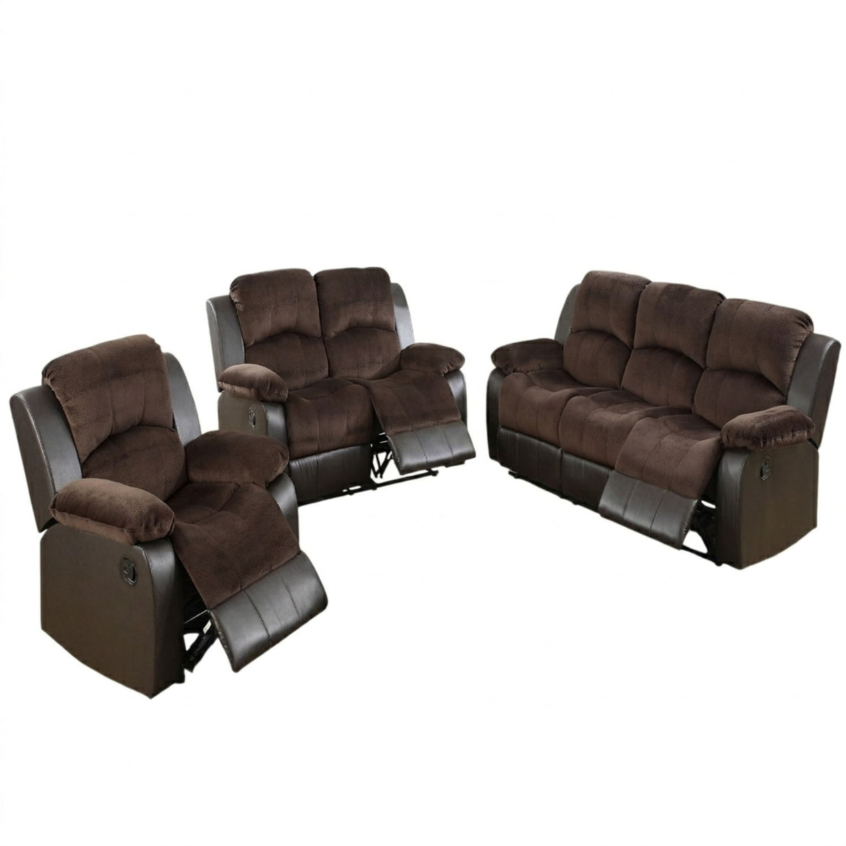 Modern Living Room Set, Reclining Mechanism