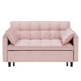 Sofa Bed With Pockets, 3 In 1 Convertible For Living Room