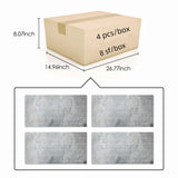 Textured Finished, 3D Tiles For Wall Decoration (Set of 4)