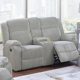 Modern Living Room Set With Pillow Arms