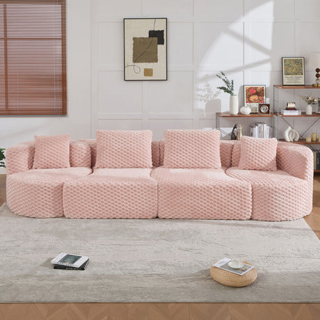 Modular Sectional Sofa With Free Combination Design