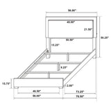 Jeremiah - Bedroom Set With LED Headboard