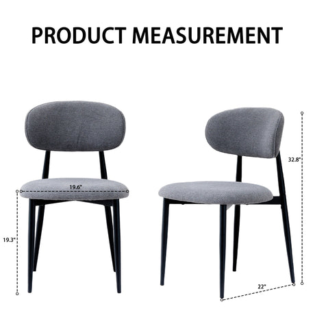 Dining Upholstered Side Chairs (Set of 2)