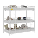 Triple Frame Bed With Built In Ladder