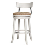 Stool With Natural Seagrass Seat