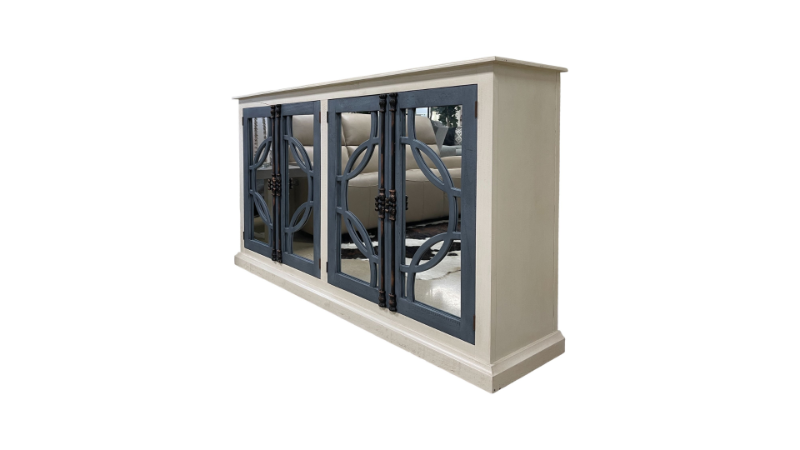 ZVA CIRCLE CONSOLE W/MIRROR LCD - CIRCLEML