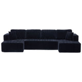 U-Shape Modular Sectional Sofa For Living Room