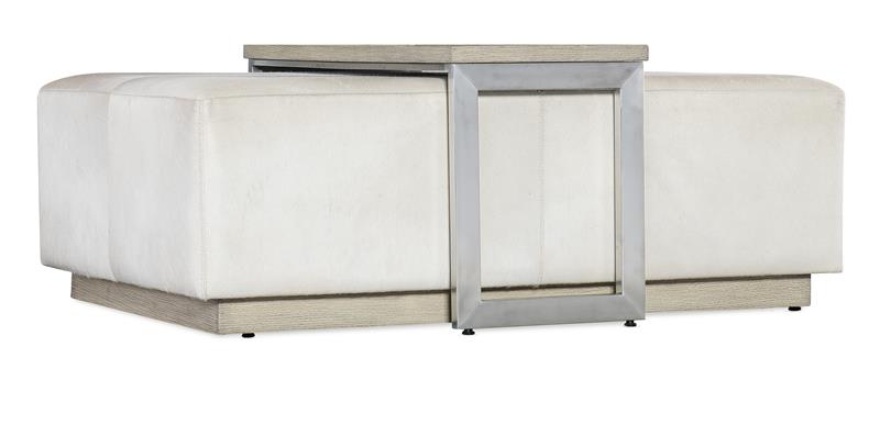 Melange Bridged Cocktail Table - 628-80481-95