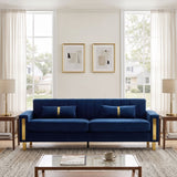 Luxurious Sofa With Accents
