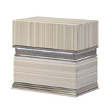 Leonor - 2 Drawer Nightstand - Gray