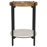 Cowper - Round End Table - Natural