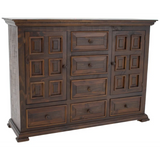 VB   CHALET   WALNUT   DRESSER - 3700DW