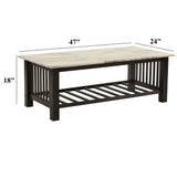 Table Open Storage Shelf