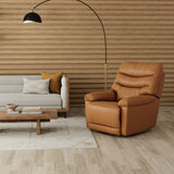 Oslo Antelope - Swivel Glider Recliner With Manual Footrest