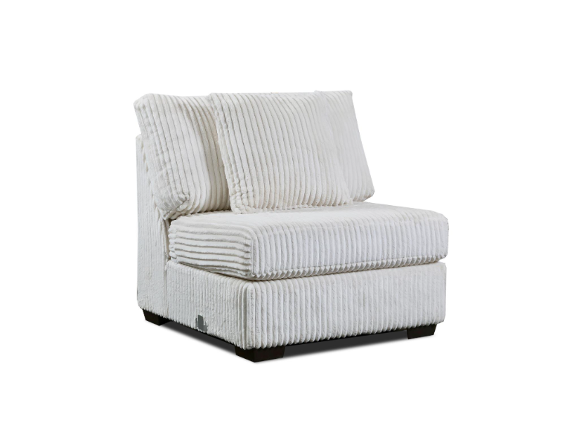 Libby Ivory Armless Chair - 1300-02AL