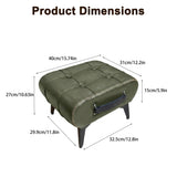Minimalist Footstool With Hidden Storage