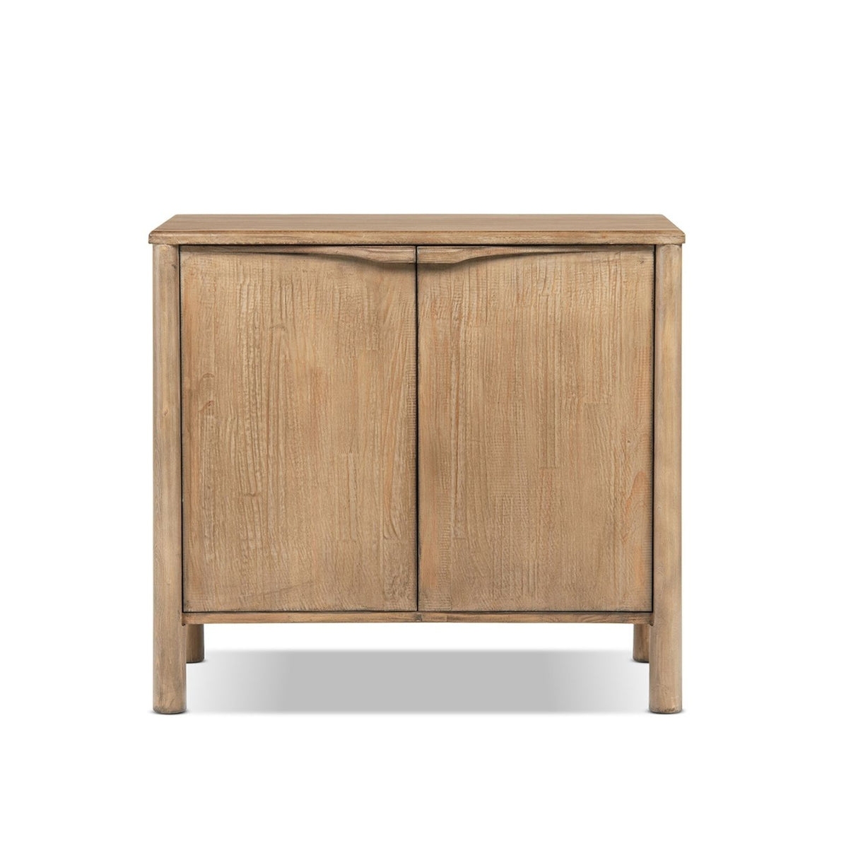 Nolan - 2 Door Accent Cabinet - Antique Brown