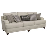Anderson - 2 Piece Cushion Back Living Room Set - Gray