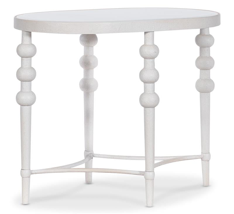 Melange On the Bright Side Oval End Table - 628-80580-02