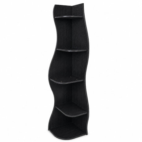 5 Tier S - Shaped Corner Shelf For Living Room