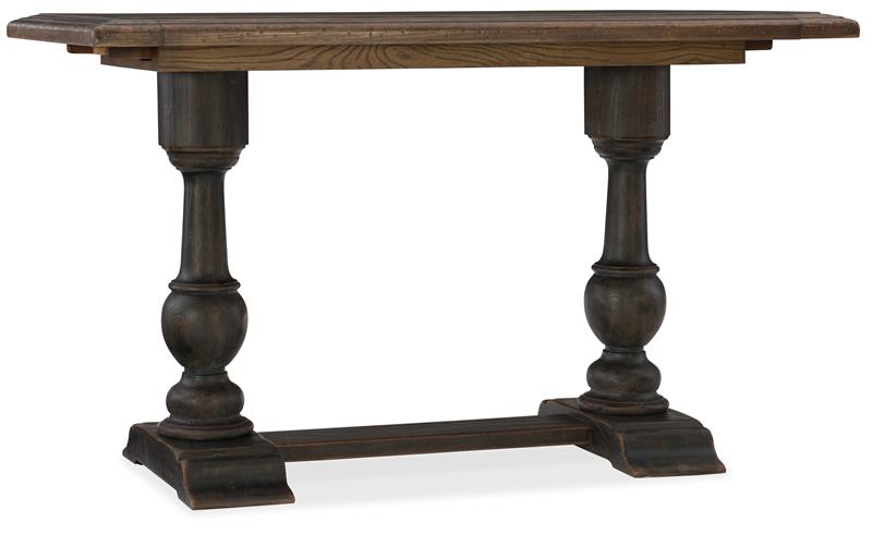 Balcones 60in Friendship Table with 2-12in Leaves - 5960-75206-BRN