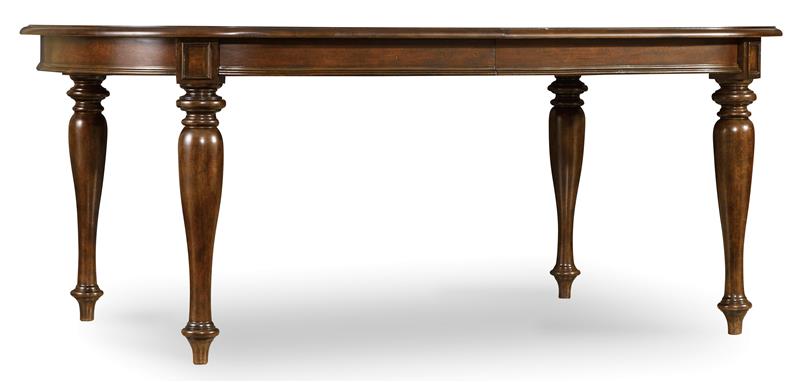 Leesburg Leg Table with Two 18'' Leaves - 5381-75200