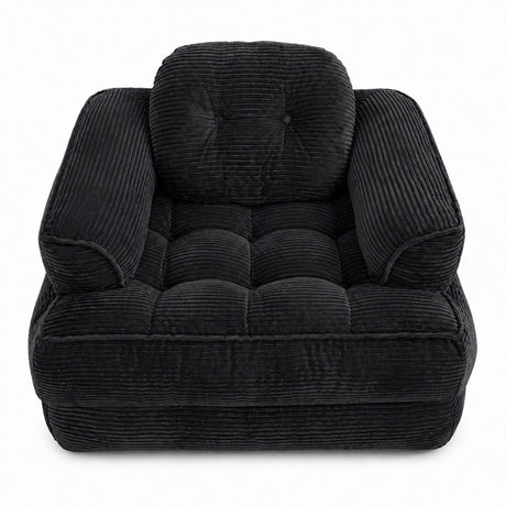 Convertible 2 In 1 Armrest Sofa For Bedroom