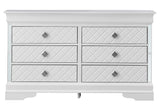 Verona - Dresser - Silver Champagne