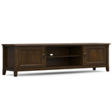 Burlington - Low TV Media Stand - Mahogany
