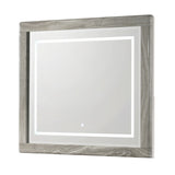 Jazz - LED Mirror With Touch Sensor Switch (Dresser Not Included) - White