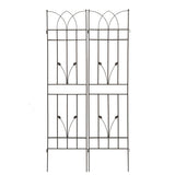 Metal Garden Trellis Rustproof For Climbing Plants Outdoor Flower Support