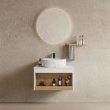 Floating Bathroom Vanity With Vessel Sink