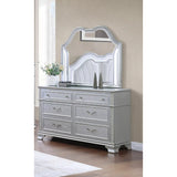 1 Piece Dresser Crystal Knobs Pull Handles Bedroom Furniture - Gray