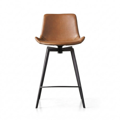 Swivel Counter Stool - Brown