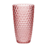 Leading Ware Diamond Cut Acrylic Drinking Glasses (Set of 4)