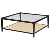 Kenneth - Square Coffee Table - Black