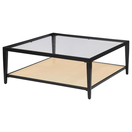 Kenneth - Square Coffee Table - Black