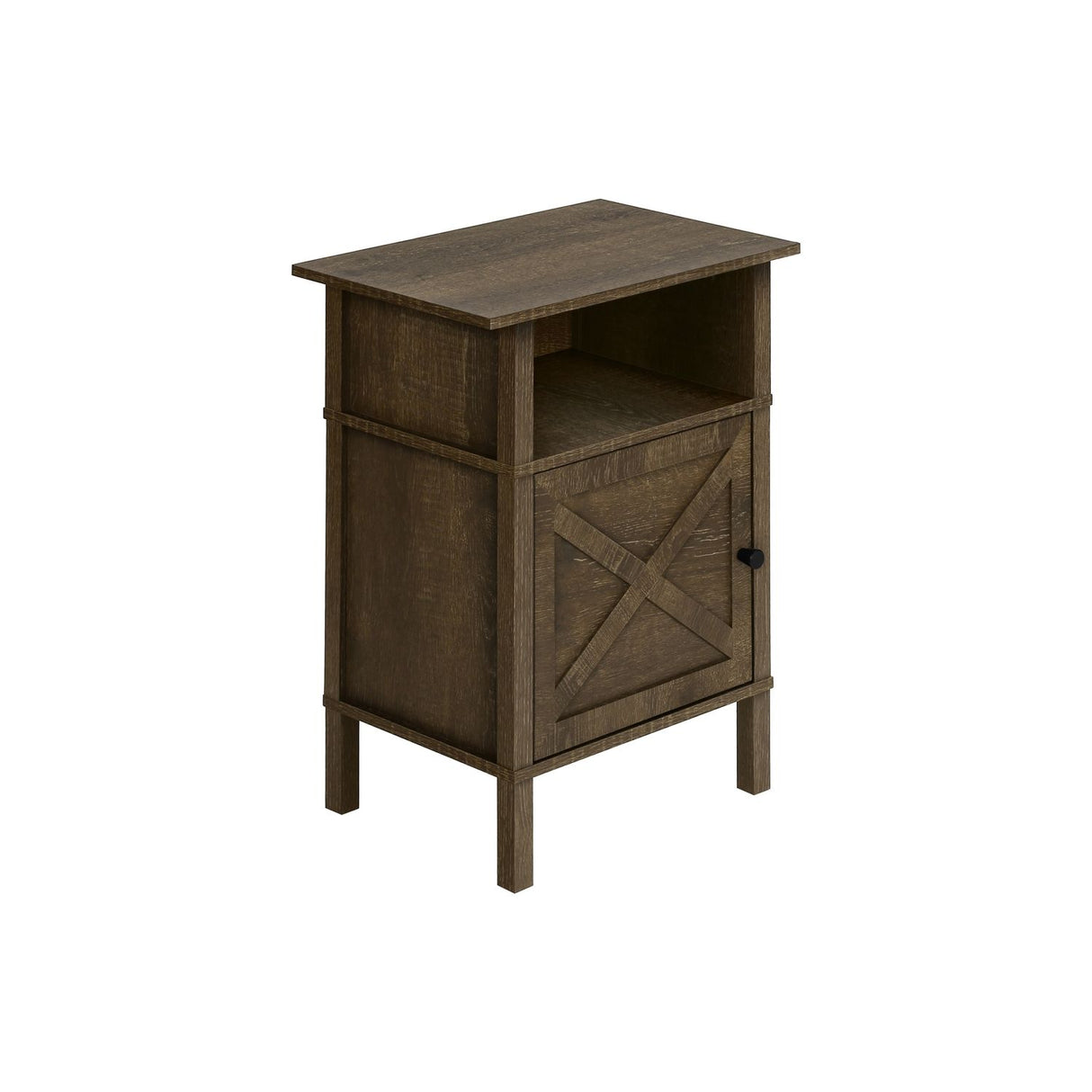 Transitional Accent Table With Storage