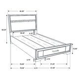 Urbana - Storage Panel Bed
