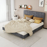 Yungan Lingge Minimalist Soft Pack Headboard Bed