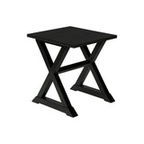 Compact Accent End Table, Square, Transitional