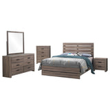 Geary - Slatted Headboard Panel Bedroom Set