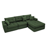 Corner Chaise L-Shaped Sectional Sofa Bed