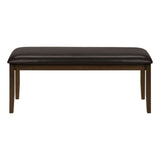 Bench, Rectangular, Hallway, Upholstered, Transitional