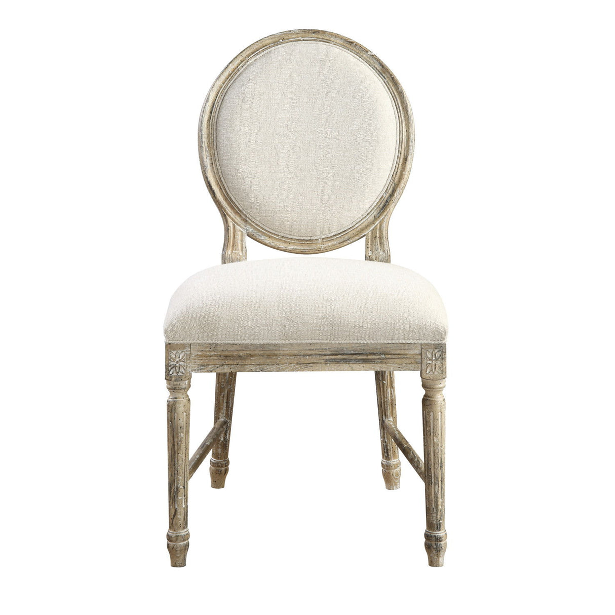 Upholstered Dining Chairs (Set of 2) - Brown