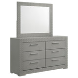Pierce - 6 Drawer Dresser And Mirror