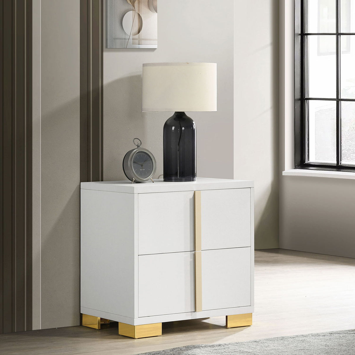 Jeremiah - 2 Drawer Nightstand