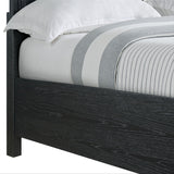 Storage Bed With Panel Headboard And Spacious Footboard Drawers